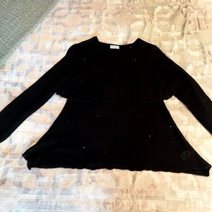 Women’s Bruno Cucinelli Black Sparkle Sweater